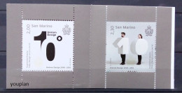 San Marino 2015, Design College Of The San Marino University, MNH S/S - Booklet - Unused Stamps