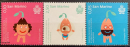 San Marino 2016, Italian Fertility Day, MNH Unusual Stamps Strip - Unused Stamps