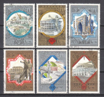 Russia / Sovjet Union 1979 Mi 4872-4877 Canceled SUMMER OLYMPICS MOSCOW (4) - Usati