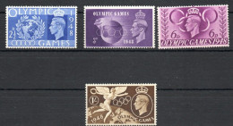 Grande-Bretagne YT 241-244 Neuf Sans Charnière XX MNH - Unused Stamps