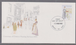 Australia 1985 District Nursing First Day Cover- Magill SA - Lettres & Documents