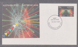 Australia 1985 Electronic Mail First Day Cover- Richmond NSW - Cartas & Documentos
