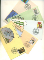 Australia 1985 Children's Classics Set 5 First Day Covers - Storia Postale