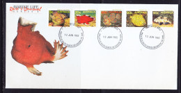 Australia 1985 Marine Life First Day Cover - Melbourne Philatelic - Covers & Documents