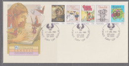 Australia 1985 Children's Classics First Day Cover - Adelaide - Cartas & Documentos