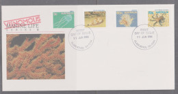 Australia 1986 Marine Life First Day Cover - Blair Athol SA - Lettres & Documents
