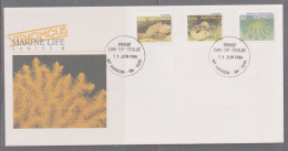 Australia 1986 Marine Life First Day Cover - Mt Barker SA - Lettres & Documents