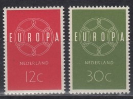 Niederlande 735-736, Postfrisch **, Europa CEPT 1959, Sechsgliedrige Kette - 1959