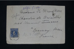 GRECE - Lettre Pour La France Adressée à La Comtesse CHANDON De BRIAILLES Née De CLERMONT-TONNERRE - A  2026 - Covers & Documents