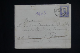 GRECE - Lettre Pour Paris Adressée à La Comtesse CHANDON De BRIAILLES Née De CLERMONT-TONNERRE - A  2065 - Briefe U. Dokumente