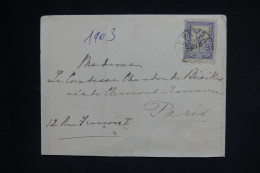 GRECE - Lettre Pour Paris Adressée à La Comtesse CHANDON De BRIAILLES Née De CLERMONT-TONNERRE - A  2072 - Covers & Documents