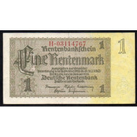 ALLEMAGNE - PICK 173 B - 1 RENTENMARK - 30/01/1937 - TTB - Other & Unclassified