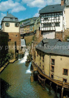 72861927 Saarburg Saar Wasserfall Des Leukbaches Mit Den Alten Muehlen Saarburg - Saarburg