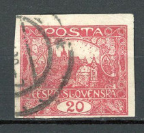 BE-30 Tchécoslovaquie N° 9 Oblitéré à 10% De La Cote.   A Saisir !!!. - Used Stamps
