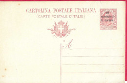 TRENTINO - INTERO CARTOLINA POSTALE LEONI 10 CENTESIMI DI CORONA/10 C. (INT. 5/18) - NUOVA - Trento & Trieste