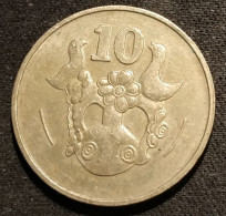 CHYPRE - CYPRUS - 10 CENTS 1983 - Type 1 Armoiries - KM 56.1 - Zypern