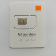 Poland - Orange (standard, Micro, Nano SIM) - GSM SIM - Mint - Poland