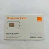 Poland - Orange (standard, Micro, SIM) - GSM SIM - Mint - Pologne