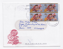 ENVELOPPE DE DONALDSONVILLE POUR LEON DU 11/03/2012 ANNEE DU DRAGON - Covers & Documents