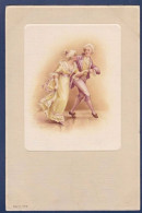 CPA 1 Euro Couple Illustrateur Femme Woman Art Nouveau Non Circulé Prix De Départ 1 Euro - 1900-1949