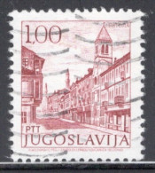 Yugoslavia 1971 Single Stamp For Sightseeing In Fine Used - Gebruikt