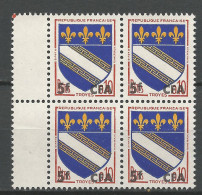 REUNION N° 346A Bloc De 4 NEUF** SANS CHARNIERE NI TRACE / Hingeless  / MNH - Nuevos