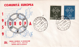 1959 FDC Italie - 1959