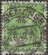 GERMANY 1948 Currency Reform - Sower Overprinted - 10pf. - Green FU - Used