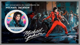 GUINEA-BISSAU 2023 MNH Michael Jackson Music S/S – OFFICIAL ISSUE – DHQ2408 - Andere & Zonder Classificatie