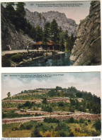 ÉTATS UNIS   COLORADO  ...........  Lot Of 2 Postcards - Colorado Springs