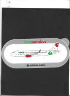 Autocollant  ** Viva Aerobus  **Airbus A320 - Autocollants