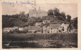 FRANCE - Montigny Le Gannelon (E Et L) - Vue Générale Du Château Vu Des Bords Du Loir - Carte Postale Ancienne - Montigny-le-Gannelon