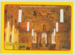 Australia VICTORIA VIC Catholic Church Interior BAIRNSDALE Rose Series No.1495 Postcard C1980s - Gippsland