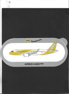 Autocollant  ** Flyscoot.com  **  Airbus A 320 Neo - Autocollants