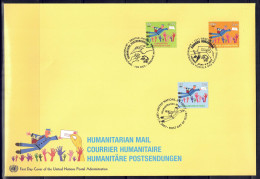 UNO Wien 2007 - Postsendungen, 3-Länder-FDC Mit Nr. 512 - FDC