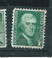 N° 816 Jefferson Thomas Timbre Etats-Unis (1965)  USA - Used Stamps