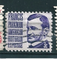 N° 818a Francis Parkman (1823-1893), American Historian Etats-Unis (1967) Oblitéré USA Pli - Oblitérés