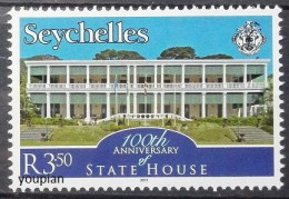 Seychelles 2011, The State House In Victoria, MNH Single Stamp - Seychelles (1976-...)