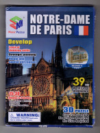 Reconstruisez Notre Dame De Paris 39 Pieces Puzzle 3D 15.5 X 7 X 11cm - Frais Du Site Déduits - Other & Unclassified