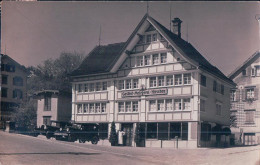 Heiden AR, Gasthof Metzgerei Hirschen, Automobiles (21.7.1927) - Heiden