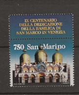 1994 MNH San Marino, Mi 1586-iI Zf Postfris** - Neufs