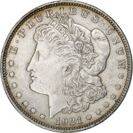 États-Unis, Dollar, Morgan, 1921, Philadelphie, Argent, SUP - 1878-1921: Morgan