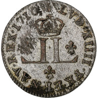 France, Louis XIV, XXX Deniers Aux 2 L Couronnés, 1710, Metz, Billon, TTB - 1643-1715 Louis XIV Le Grand