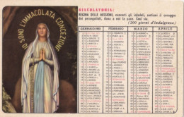 Calendarietto - Procura Provinciale Unione Missionaria Francescana - Regina Delle Missioni - Anno 1963 - Small : 1961-70