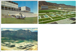 USA, Colorado, Colorado Springs, US Air Force Academy, 1960's, Lot Of 2 Postcards N98d - Colorado Springs