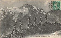 CPA LE MONT POURRI VU DU PASSAGE DE LA FOGLIETTE ***BON ETAT*** - Alpinisme