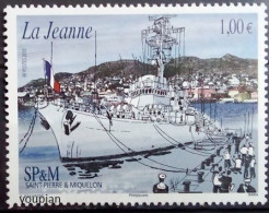 St. Pierre And Miquelon 2010, La Jeanne Navy, MNH Single Stamp - Unused Stamps