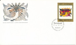 Canada FDC 17-5-1993 ART Canada With Cachet - Premiers Vols