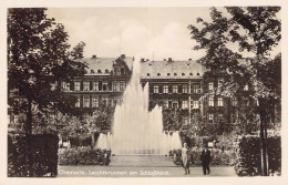 Chemnitz - Leuchtbrunnen Am Schloßteich Gel.1942 - Chemnitz (Karl-Marx-Stadt 1953-1990)