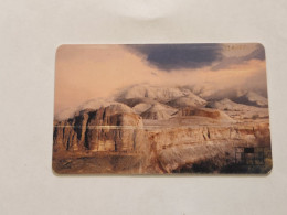 JORDAN-(JO-JPP-0036)-card 2-Wadi Rum(Puzzle 2/9)-(68)-(JD5)-(01484433)-(silver Chip)-used Card - Jordanie